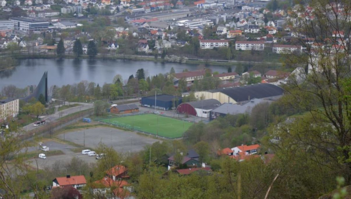 Bergen kommune Slettebakken bobilparkering